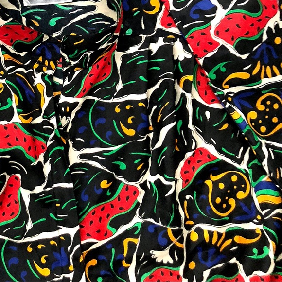 VTG Psychedelic Watermelon Blouse - Picture 3 of 4